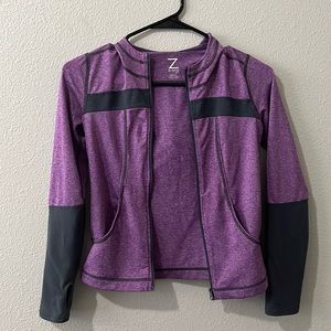 Zella Girls Zip Up Hooded Coat